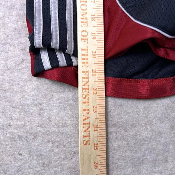 Adidas Dazzle Mesh Gym Shorts Mens Medium Black Athletic Basketball Y2K - Picture 6 of 15